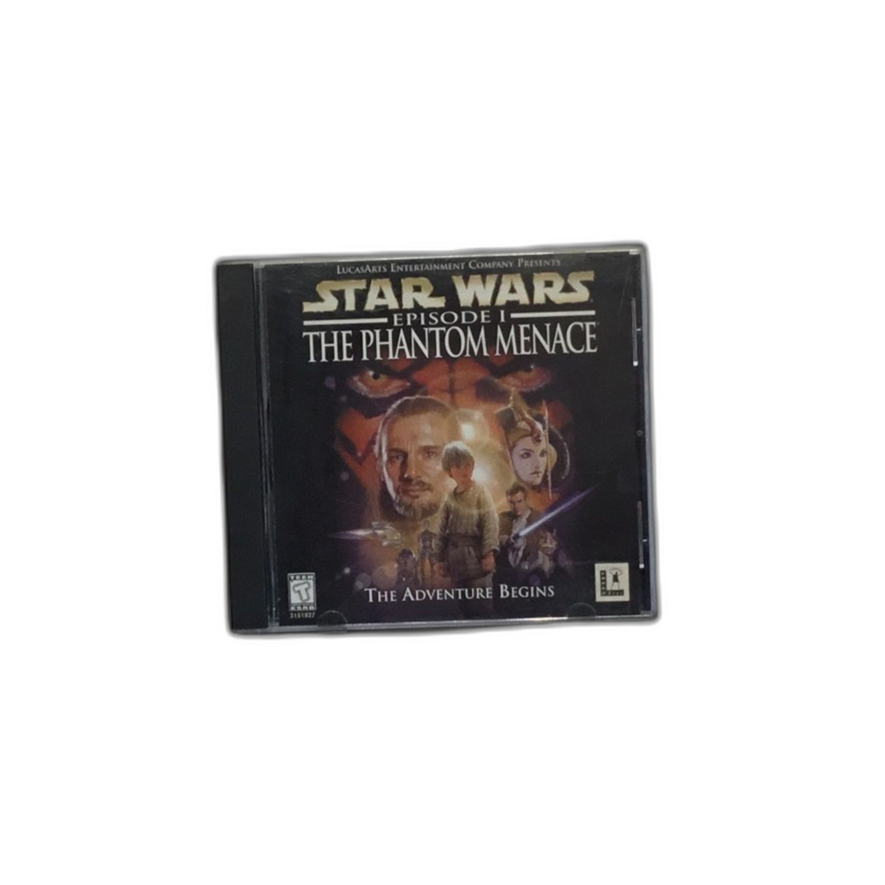 Star Wars Episode 1 The Phantom Menace PC Game 1999 Vintage CD-ROM